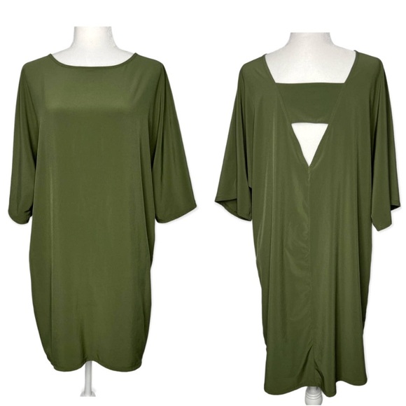 Lucy x3 Lightweight Relaxed Fit Shift Tunic Dress Dresses - Picture 9 of 12